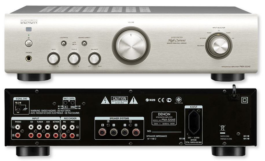 Denon PMA-520AE: Di?m sang trong phan khuc ampli nghe nh?c binh dan ...